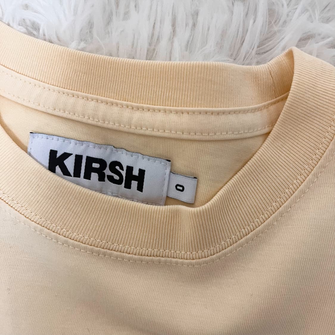 키르시 위티 버니 스탠다드 숏 슬리브 티셔츠 [옐로우] 상품이미지4