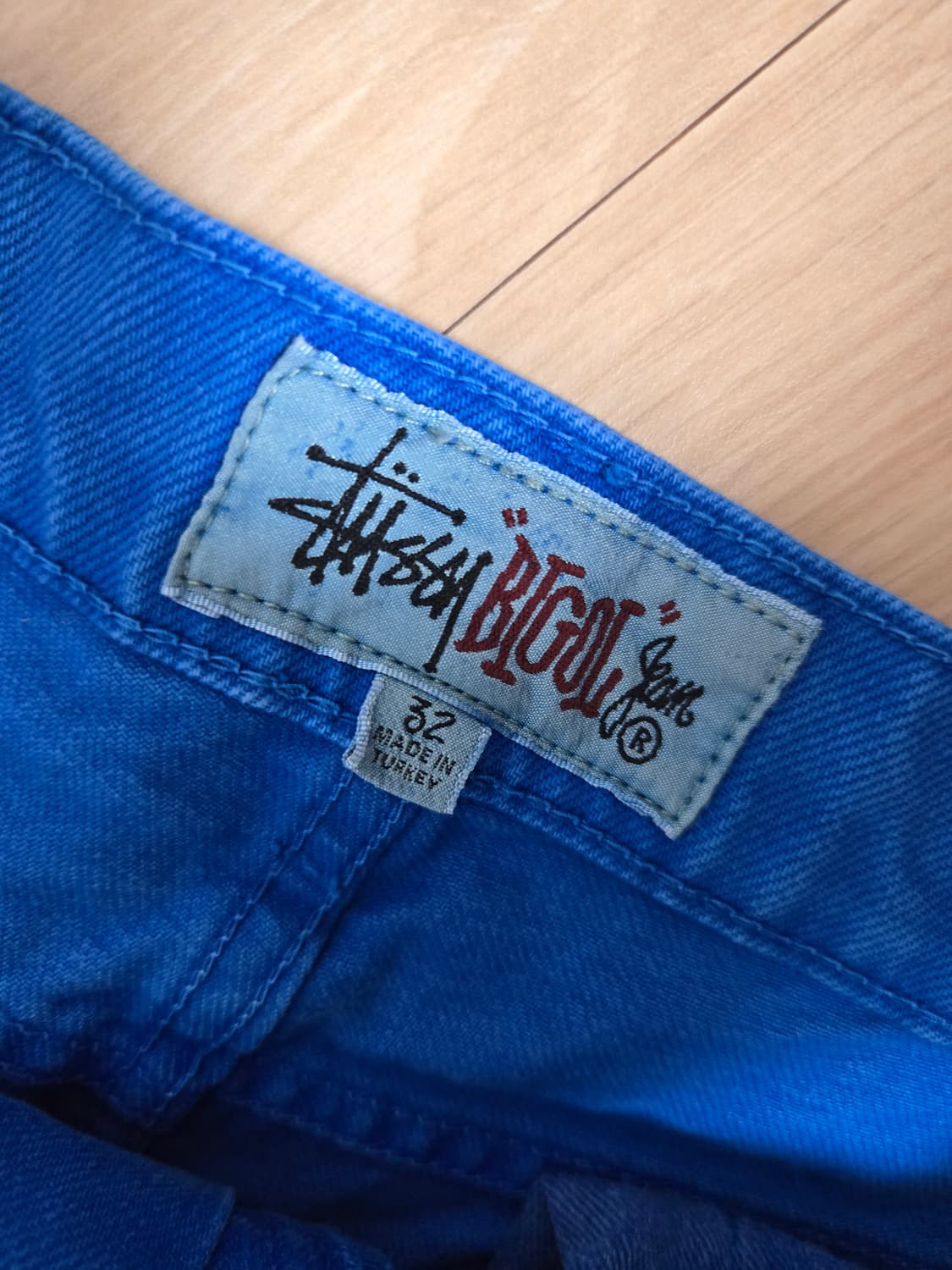 스투시 블루 데님 상품이미지4