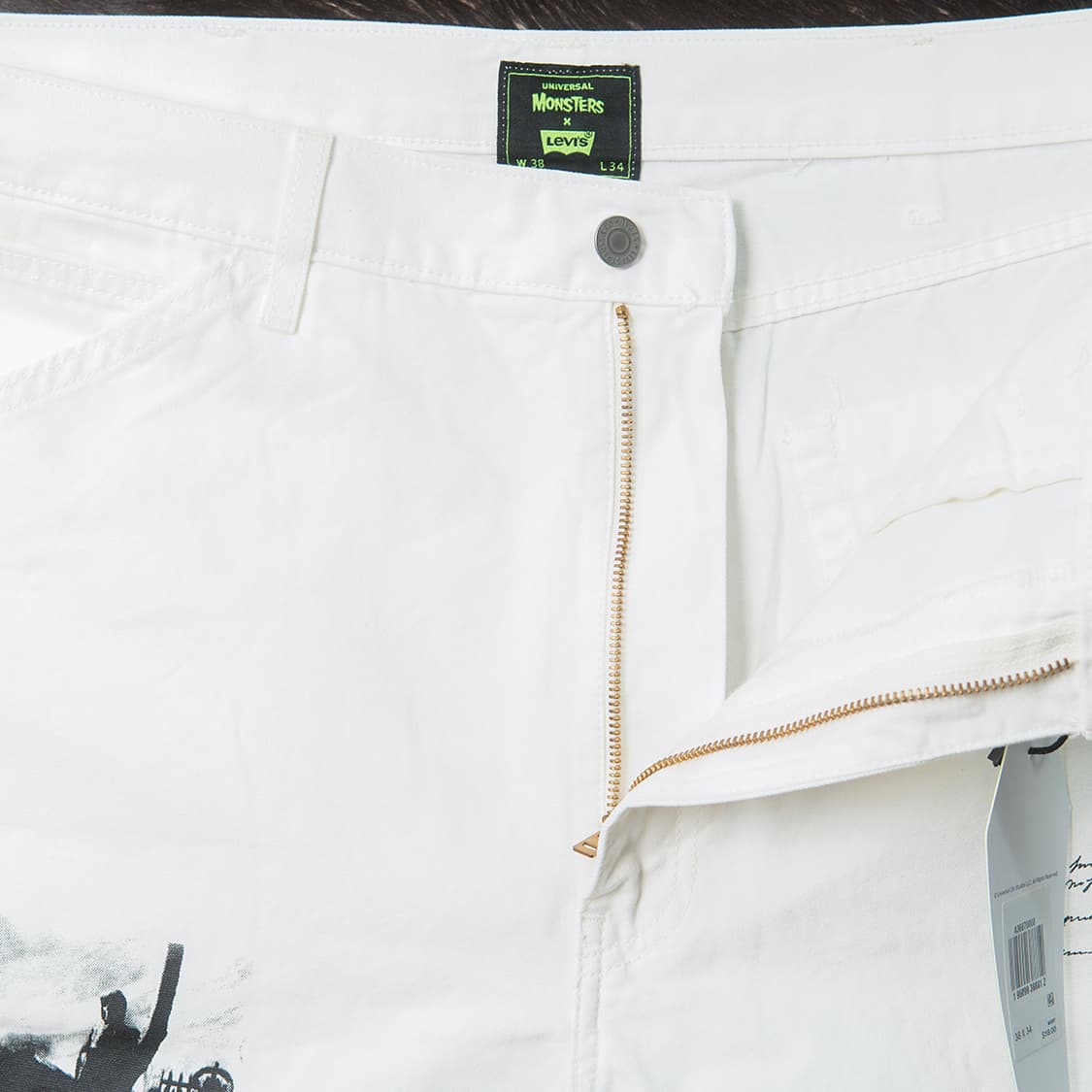 [38] 리바이스 x 유니버셜몬스터즈 콜라보 카펜터 팬츠 미사용 신품 상품이미지2