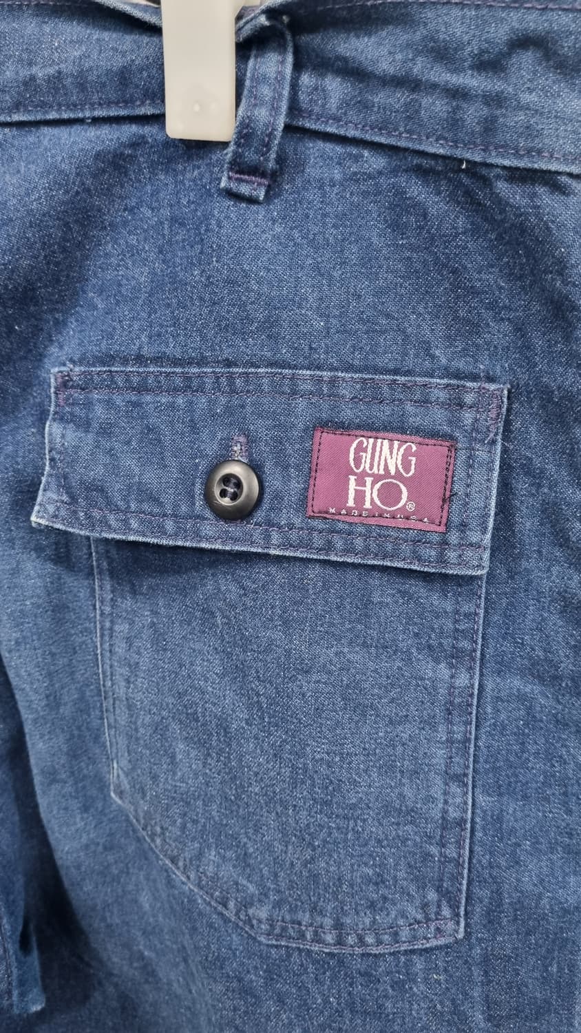 (Gung Ho) Made In USA 워크웨어 데님진 허리반품42(32 상품이미지6
