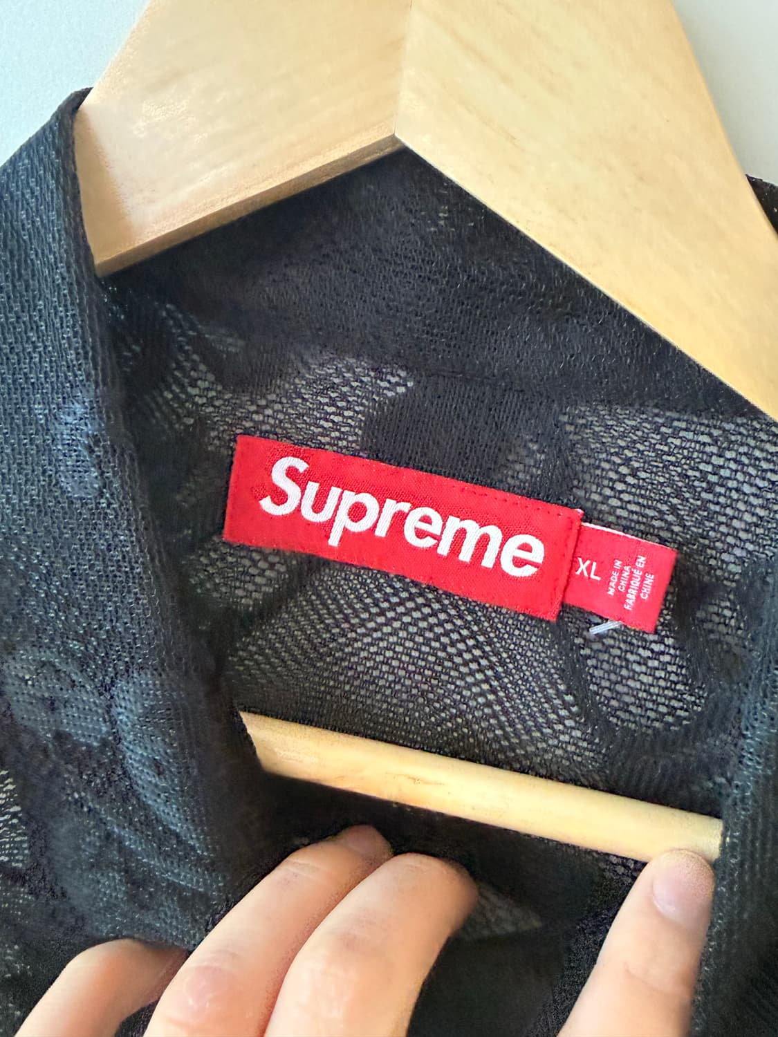  슈프림 슈퍼 레이스 숏슬리브 셔츠 상품이미지5