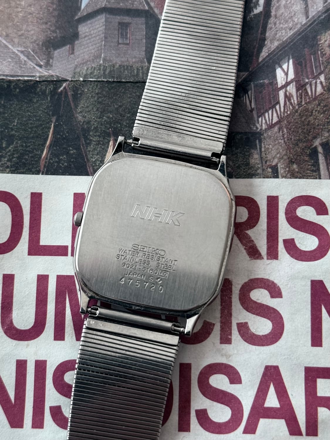 세이코 Seiko [희귀] NHK 각인 빈티지 세이코 쿼츠 (Seiko  상품이미지3