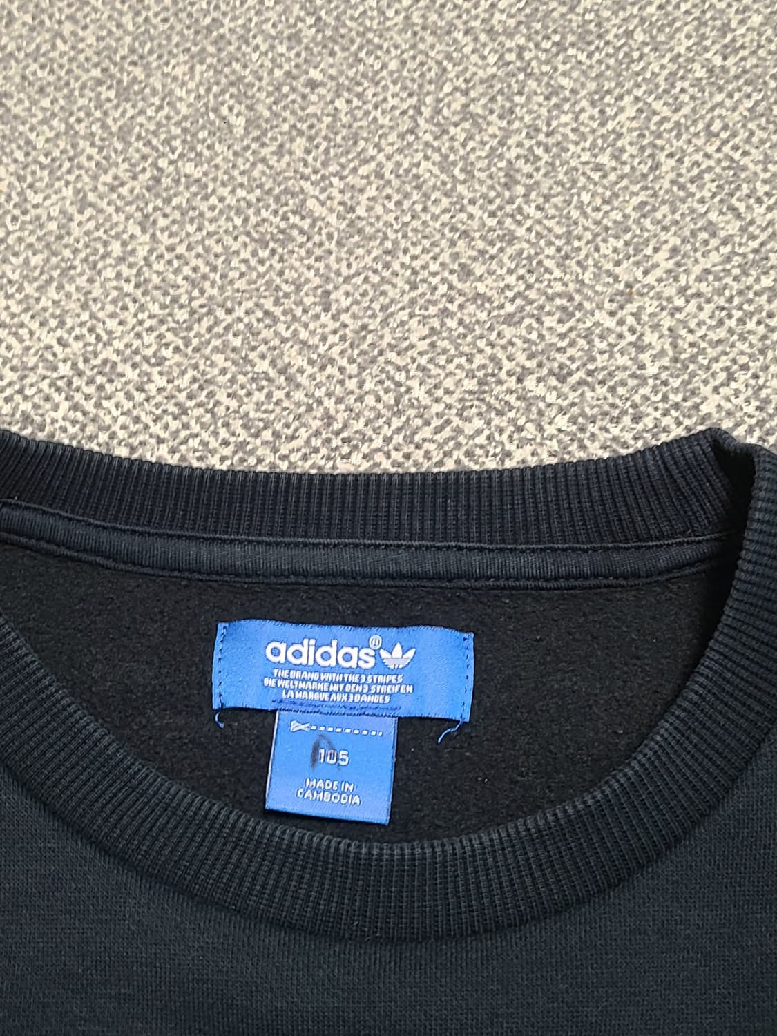]아디다스 오리지널 스트릿로고 크루  기모 맨투맨 105 상품이미지5