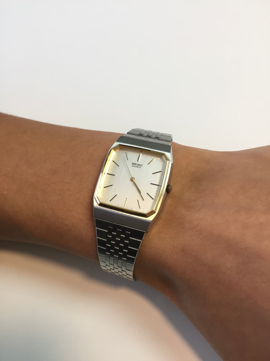 80s seiko square quartz combi 상품이미지5