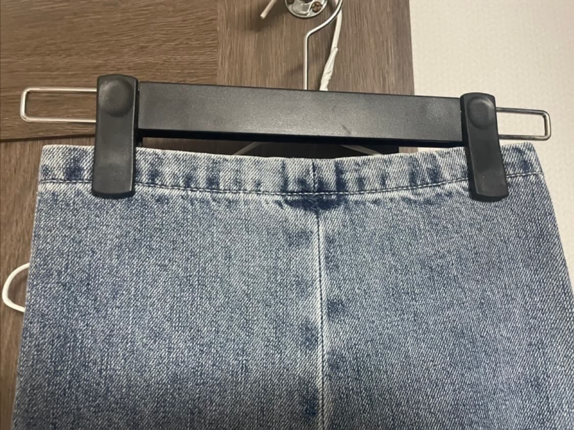 비긴202 원턱 와이드 데님팬츠 상품이미지2