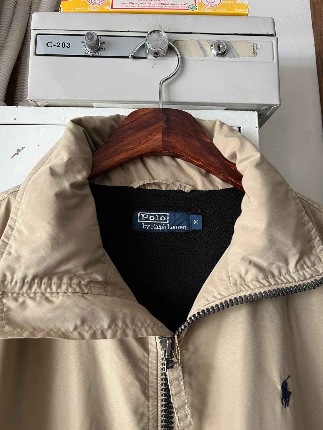 [M]폴로 랄프로렌 플리스 라이닝 웜업 플라이트 자켓 상품이미지2