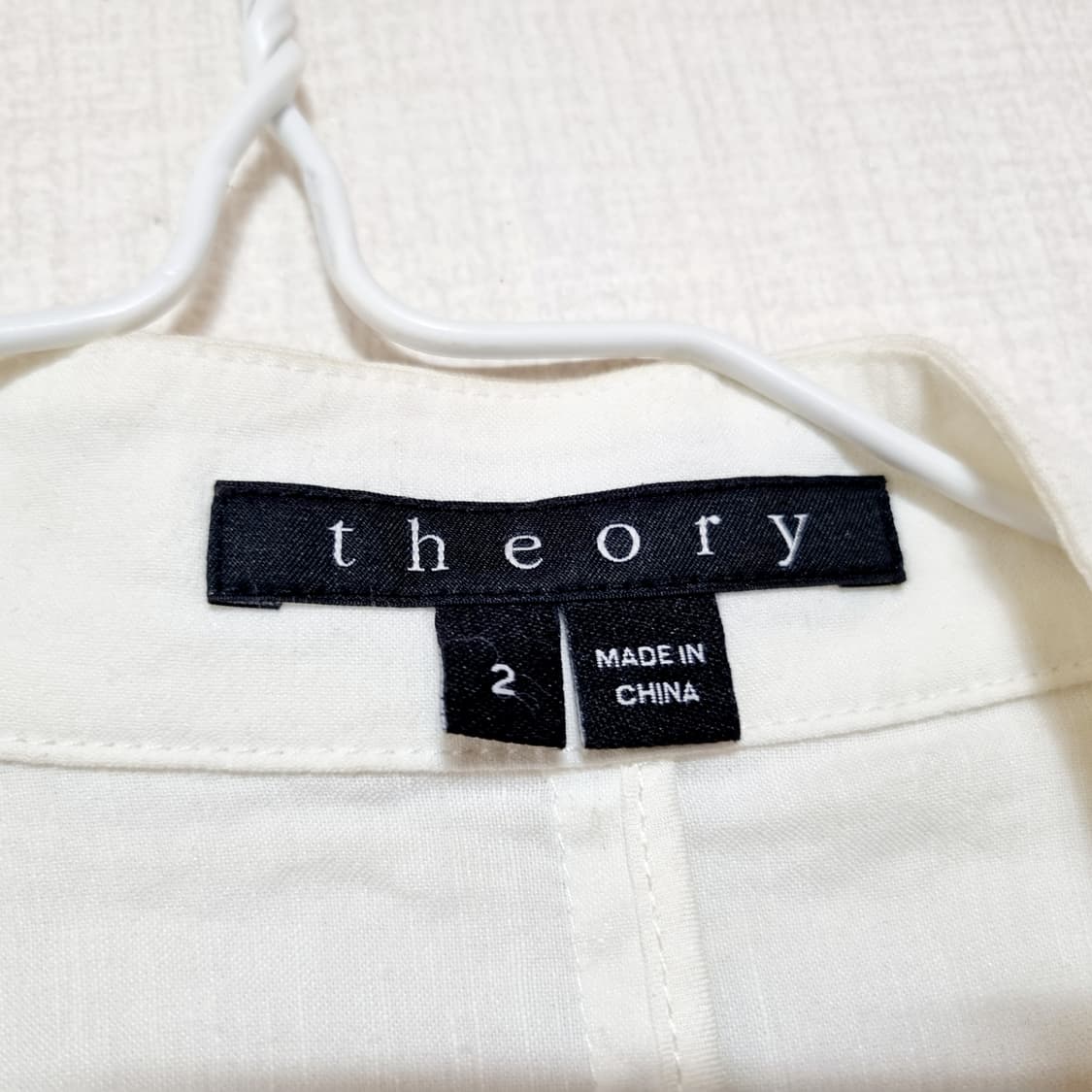 띠어리 정품 마소재 콤비55사이즈 상품이미지3