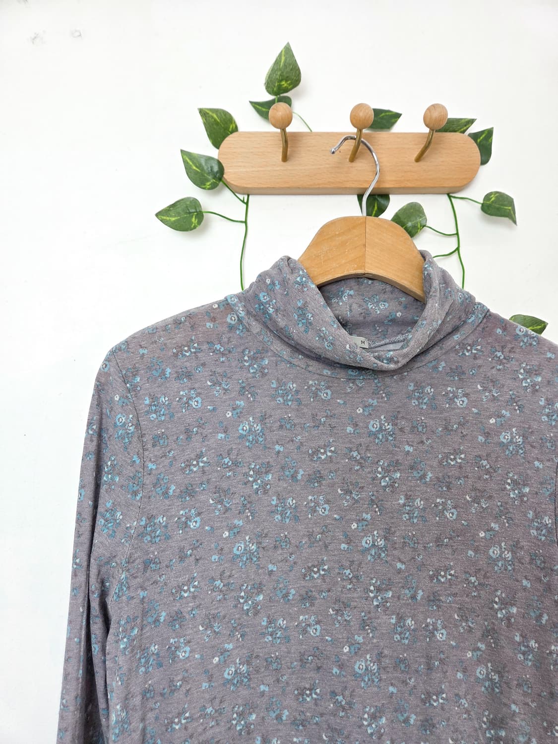 잔꽃 목폴라 슬리브 상품이미지2