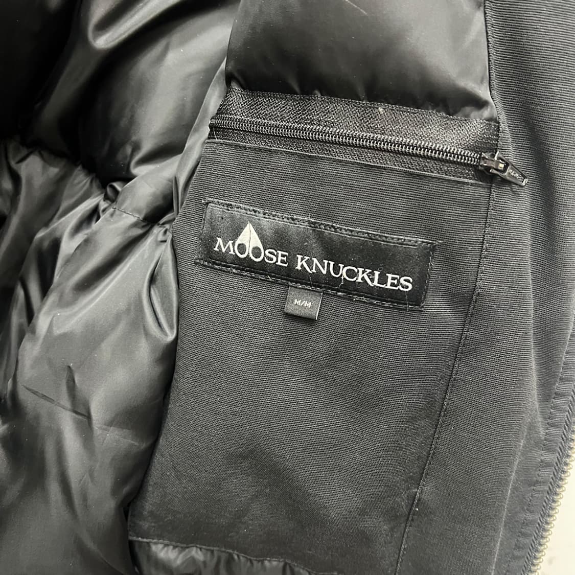 무스너클 발리스틱 화이트퍼 패딩 점퍼 M 상품이미지6