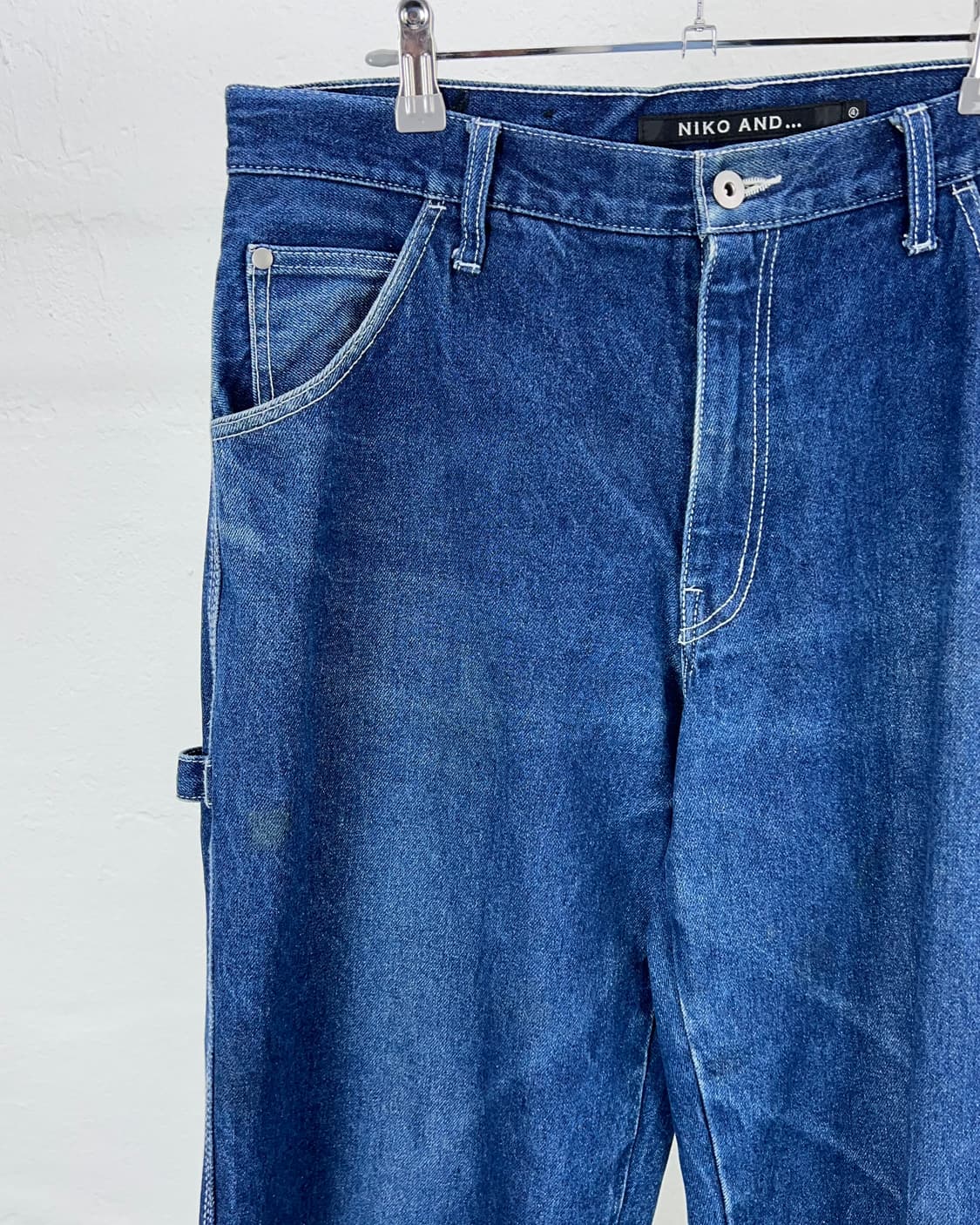 니코앤드 드라이 인디고 카펜더 데님 팬츠 상품이미지2