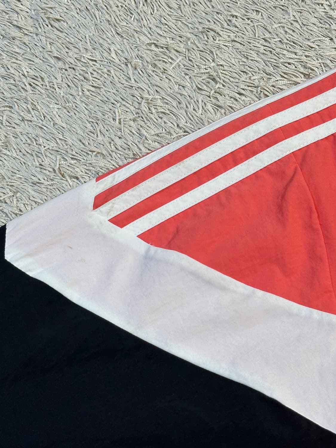 아디다스 ADIDAS 배색 우븐 바람막이 자켓 핑크 상품이미지5