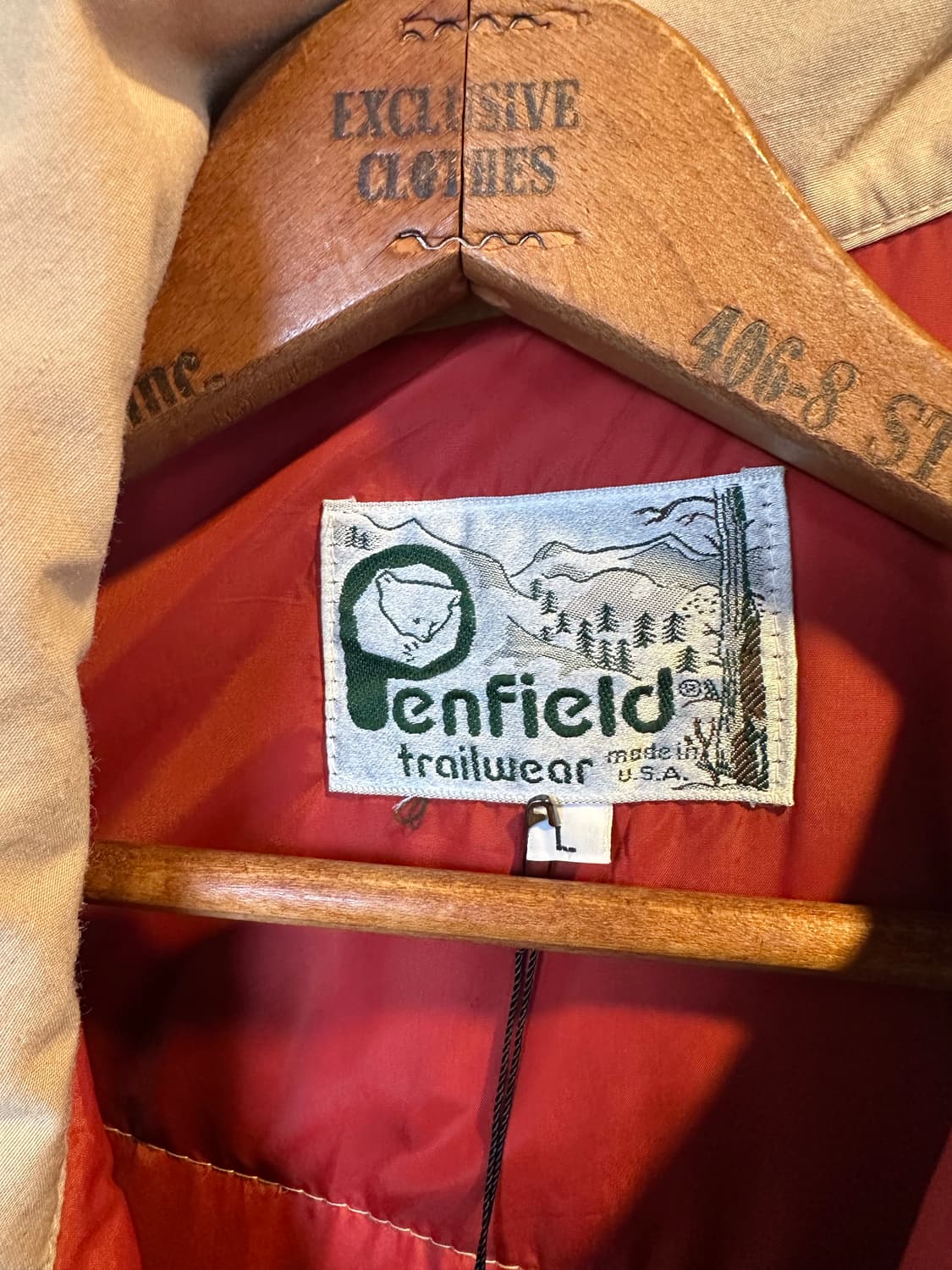 80s 펜필드 덕 다운 베스트 made in usa 상품이미지9