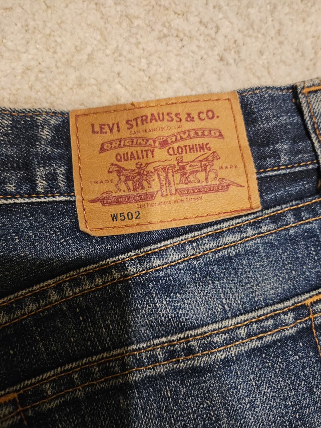 일본판(26-27)리바이스 여성 빈티지 데님 핫팬츠 상품이미지5