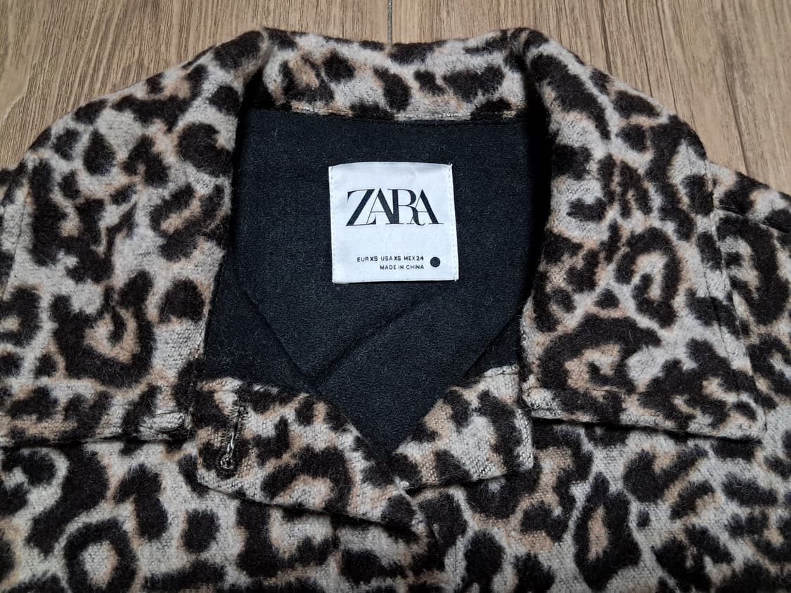 자라 레오파드 자켓 XS(S) 상품이미지5