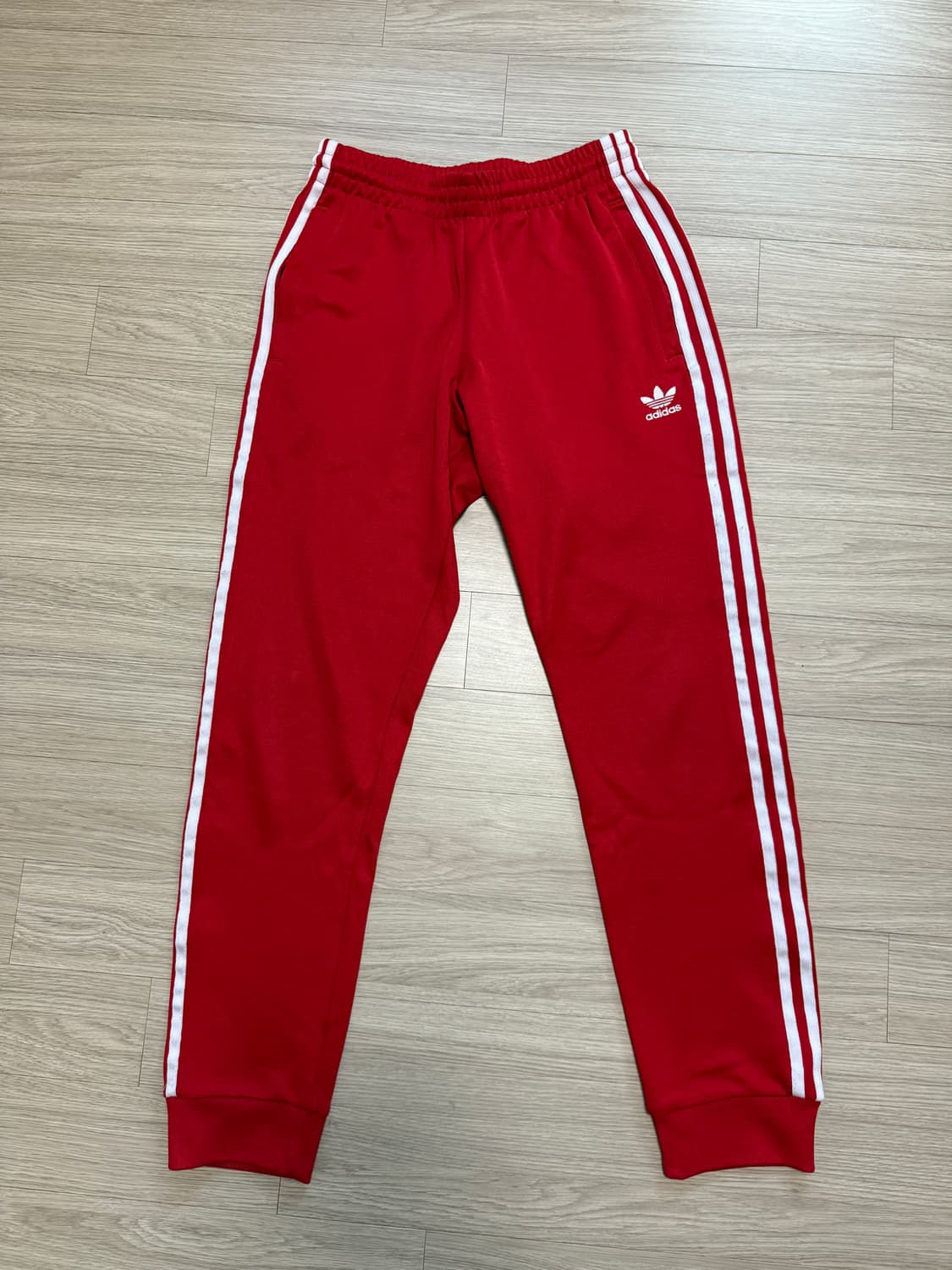 [M]아디다스 조거팬츠 레드 상품이미지1