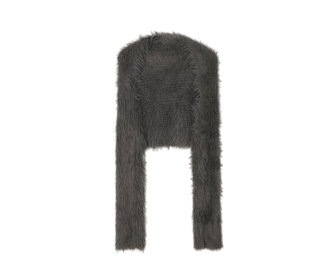 더미스테리어스호텔 크롭 퍼 볼레로 상품이미지6