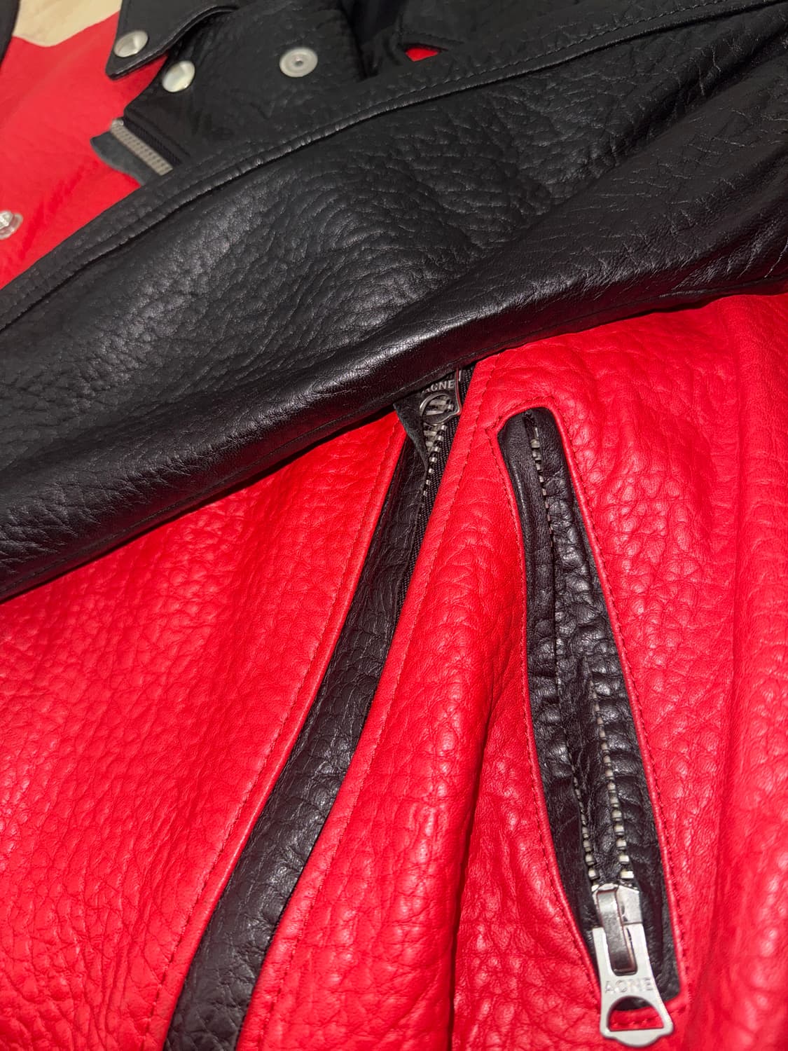 아크네 스튜디오 레더 자켓 상품이미지5