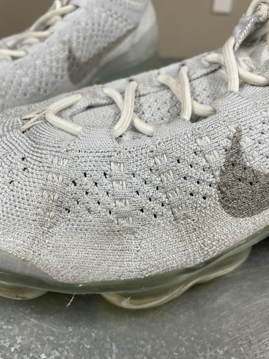 나이키 에어 베이퍼맥스 플라이니트 플래티넘 275 상품이미지8