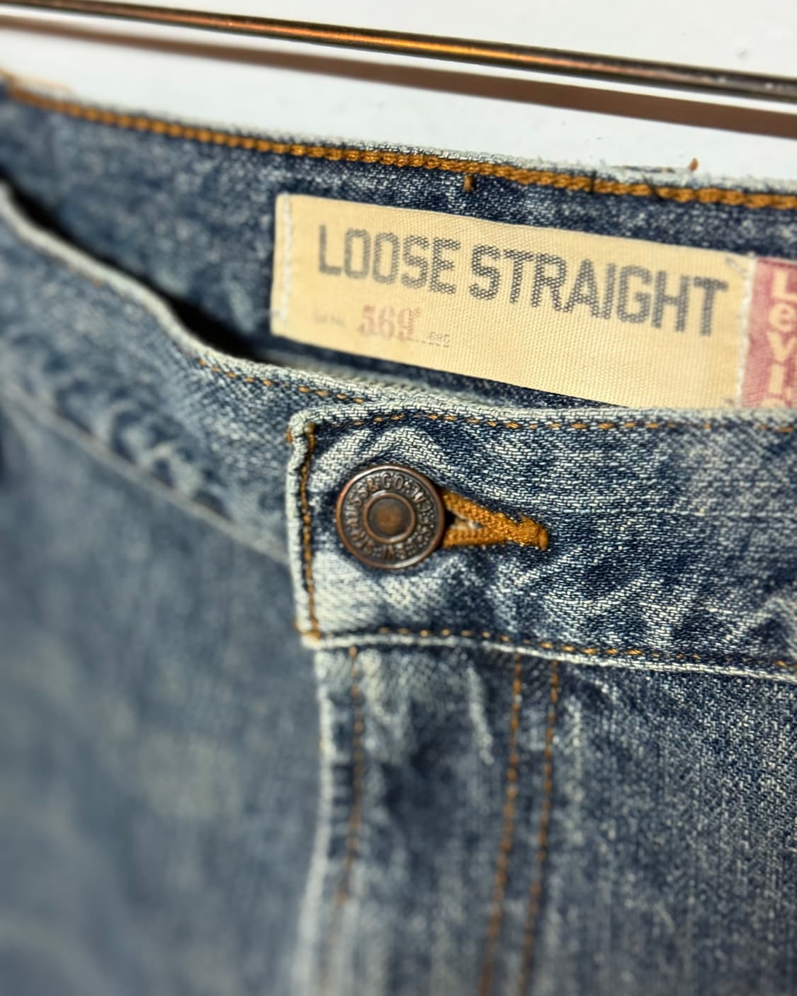 00‘s 리바이스 569 루즈스트레이트핏 데님 팬츠 36 상품이미지2