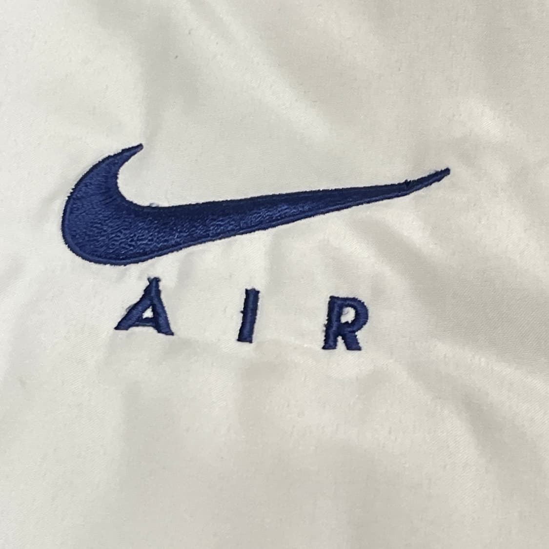 90s 나이키 대대장 화이트 빅로고 자수 패딩조끼 올드스쿨 베스트 L 상품이미지5