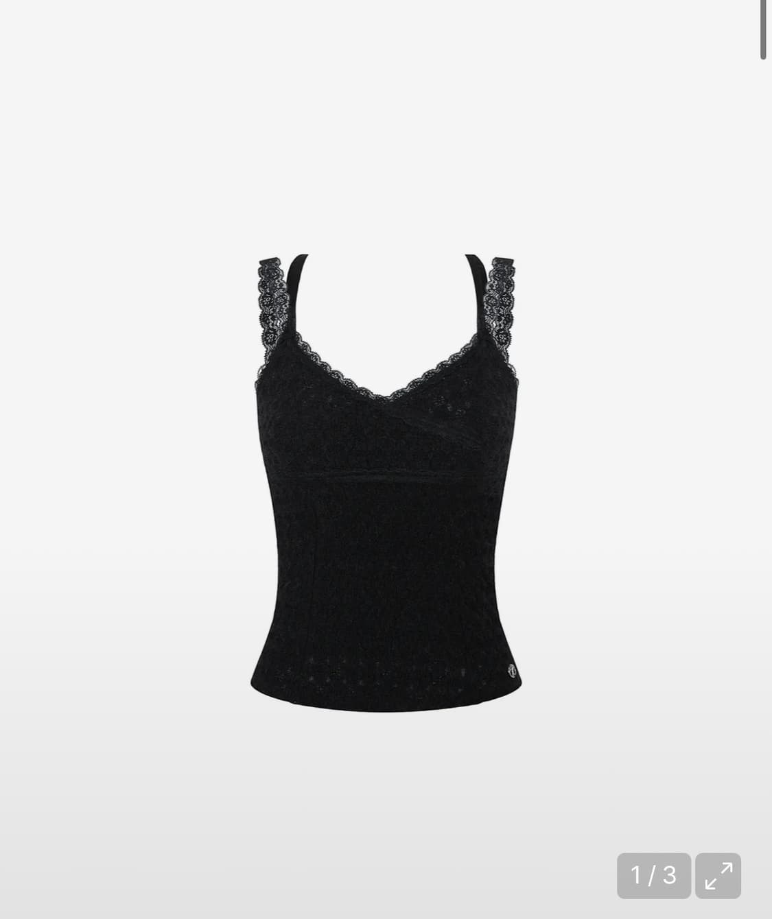 페인오어플레저 VERA LACE TOP black 상품이미지1