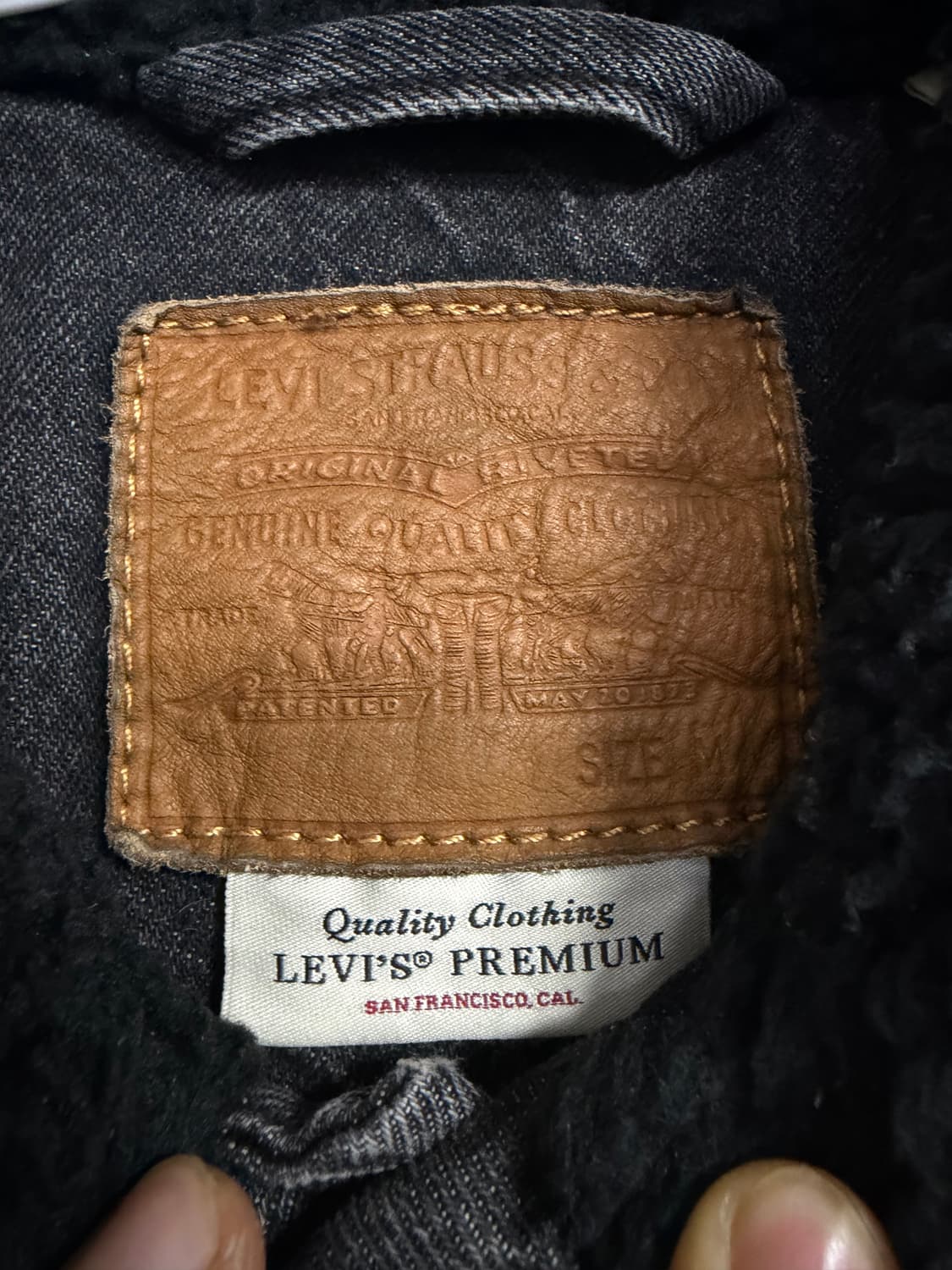 리바이스 프리미엄 보아 트러커 재킷 상품이미지3