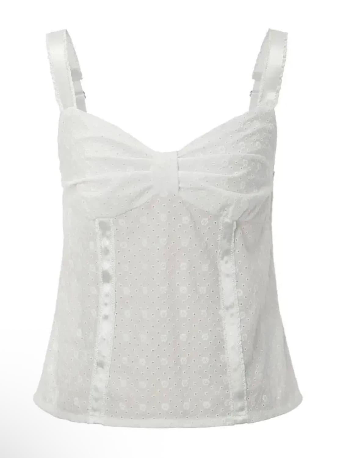 Ribbon trim top 상품이미지1