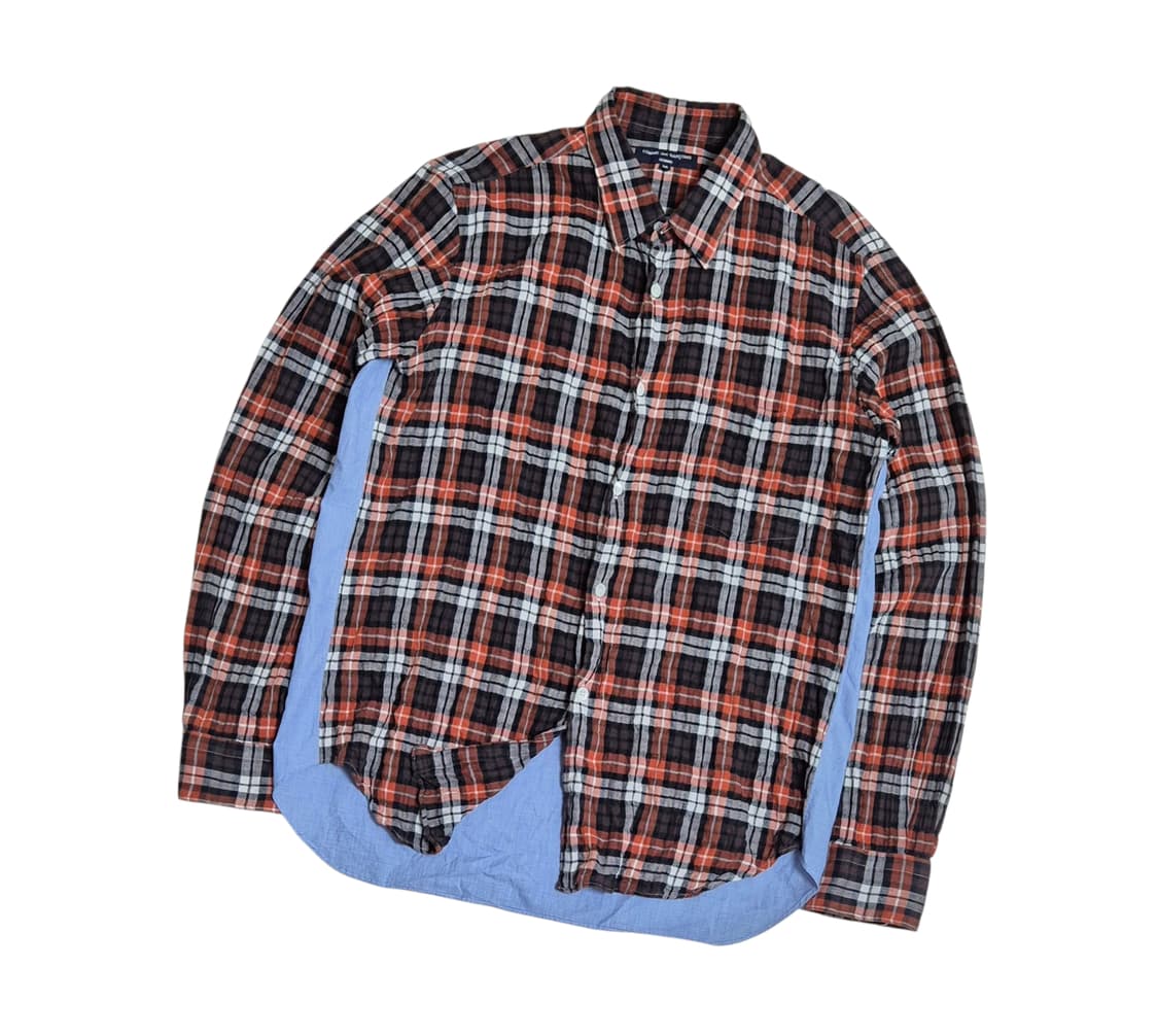 꼼데가르송 옴므 체크셔츠 상품이미지1