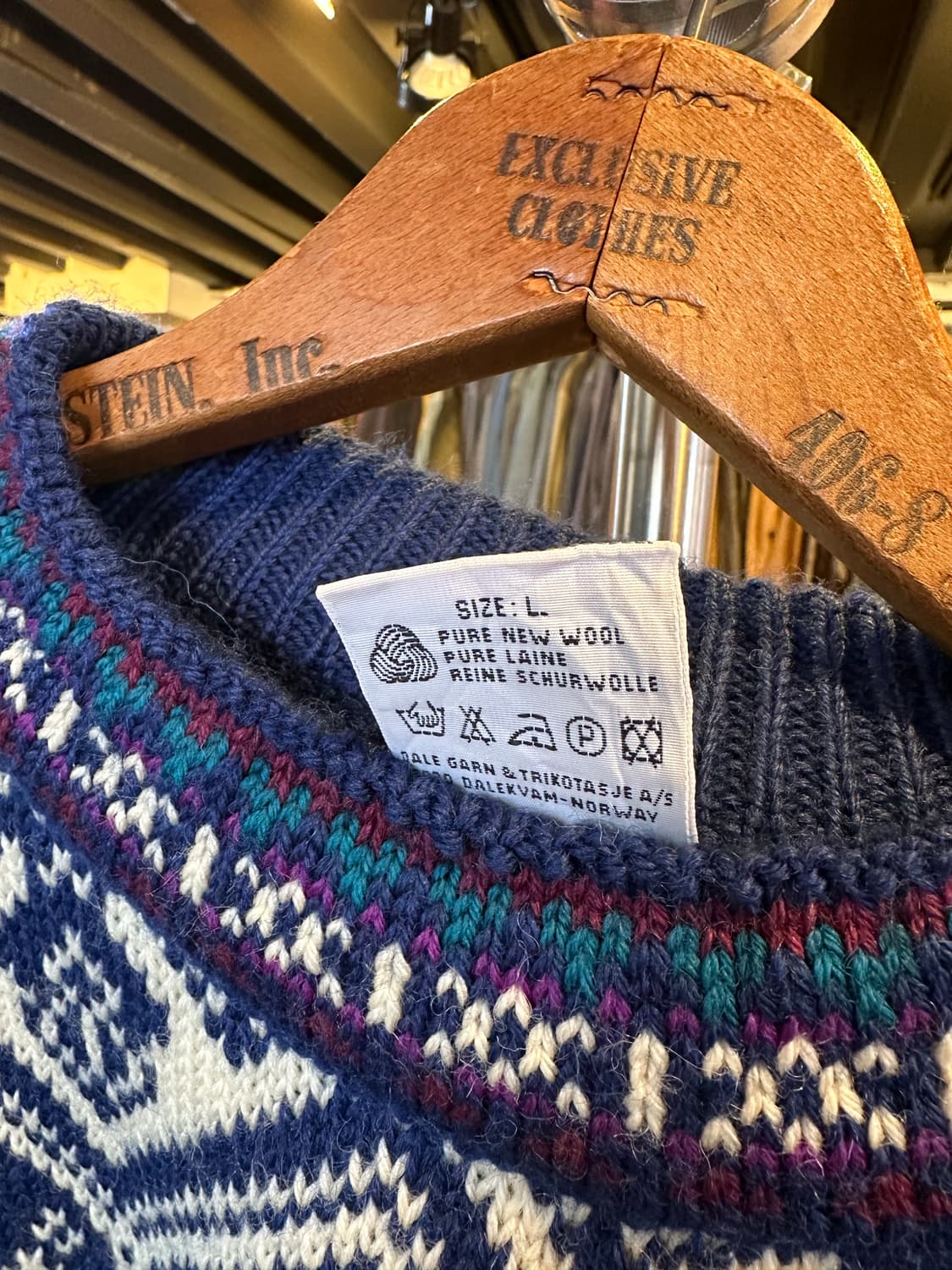 데일오브노르웨이 헤비 울 노르딕 스웨터 상품이미지9