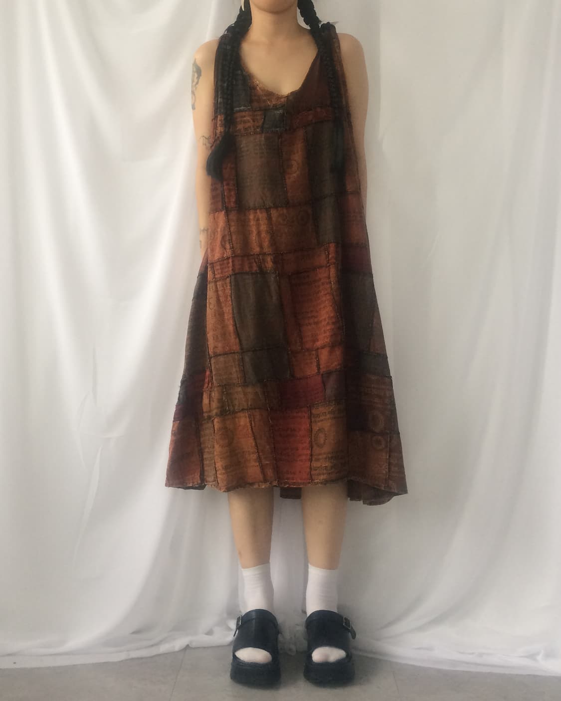 Ethnic pattern one piece 상품이미지1