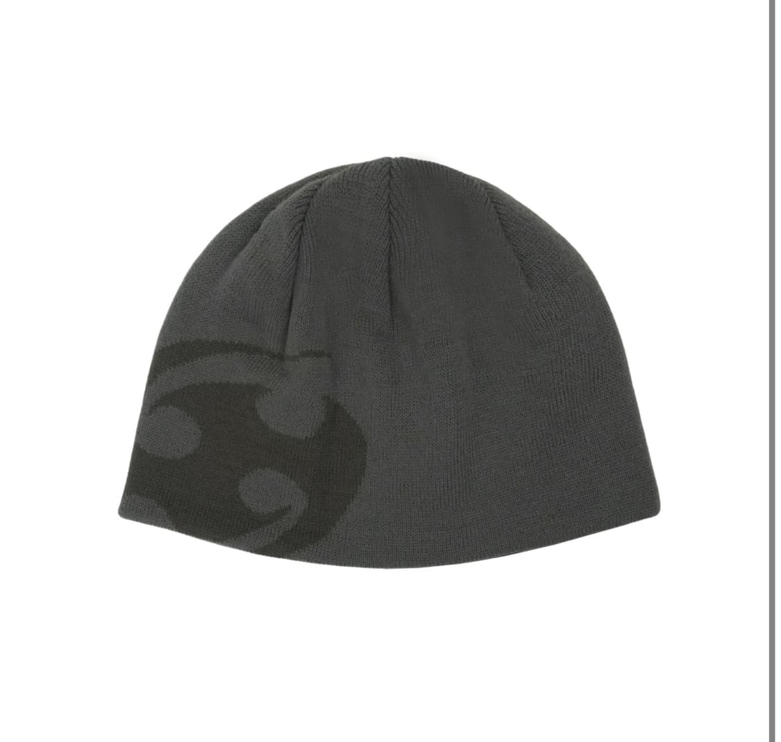 산산기어 로고 비니 카키 25FW 상품이미지1