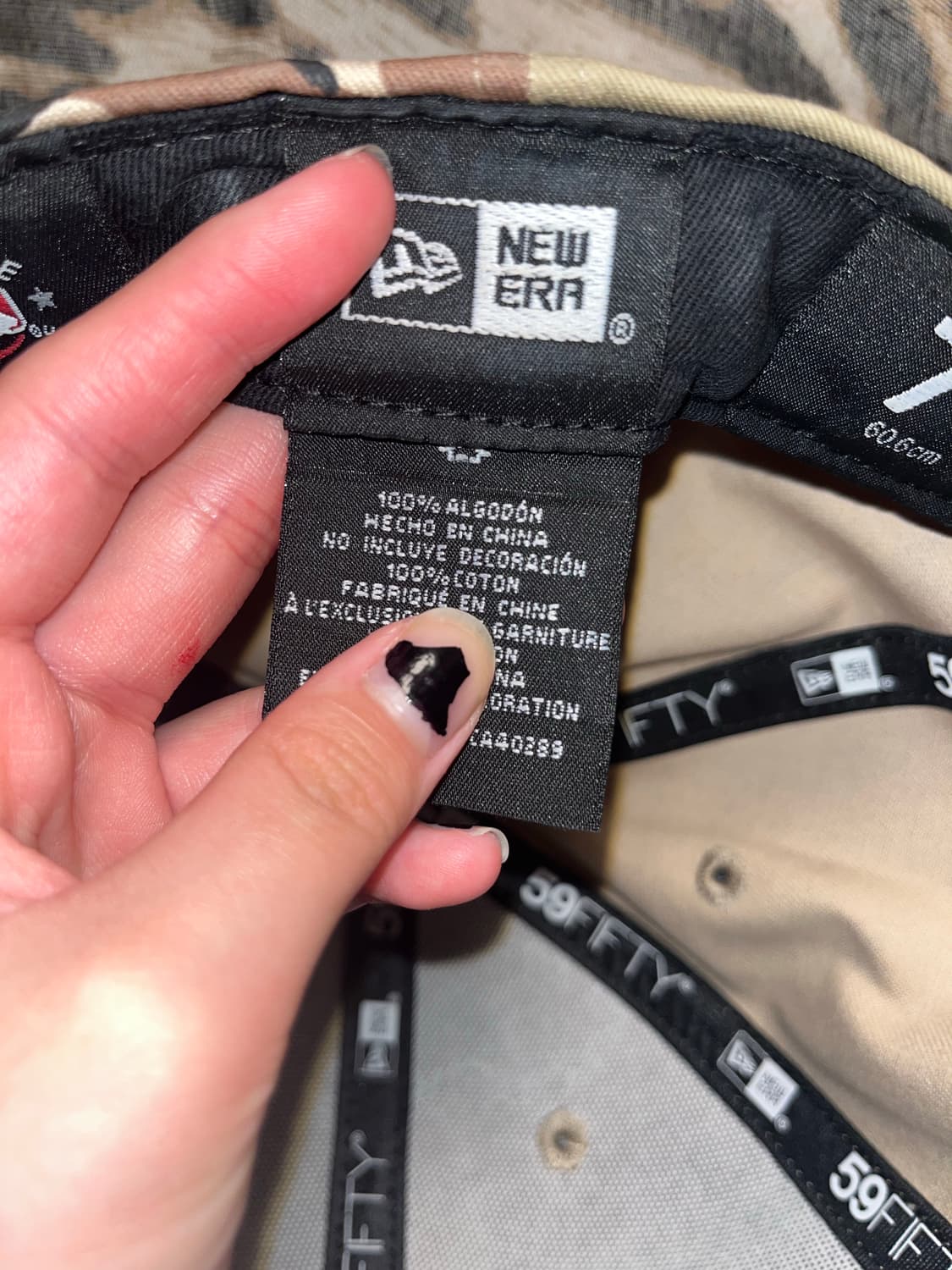 뉴에라 카모 스냅백60.6 상품이미지3