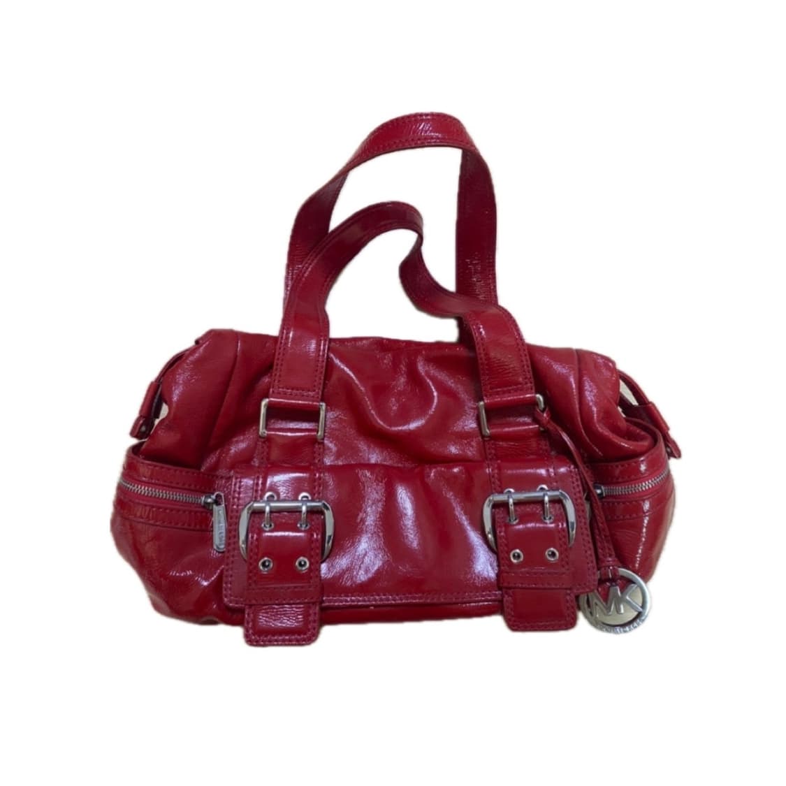 Vintage 마이클코어스 레드 토트백 y2k 베를린코어 갸루 상품이미지1