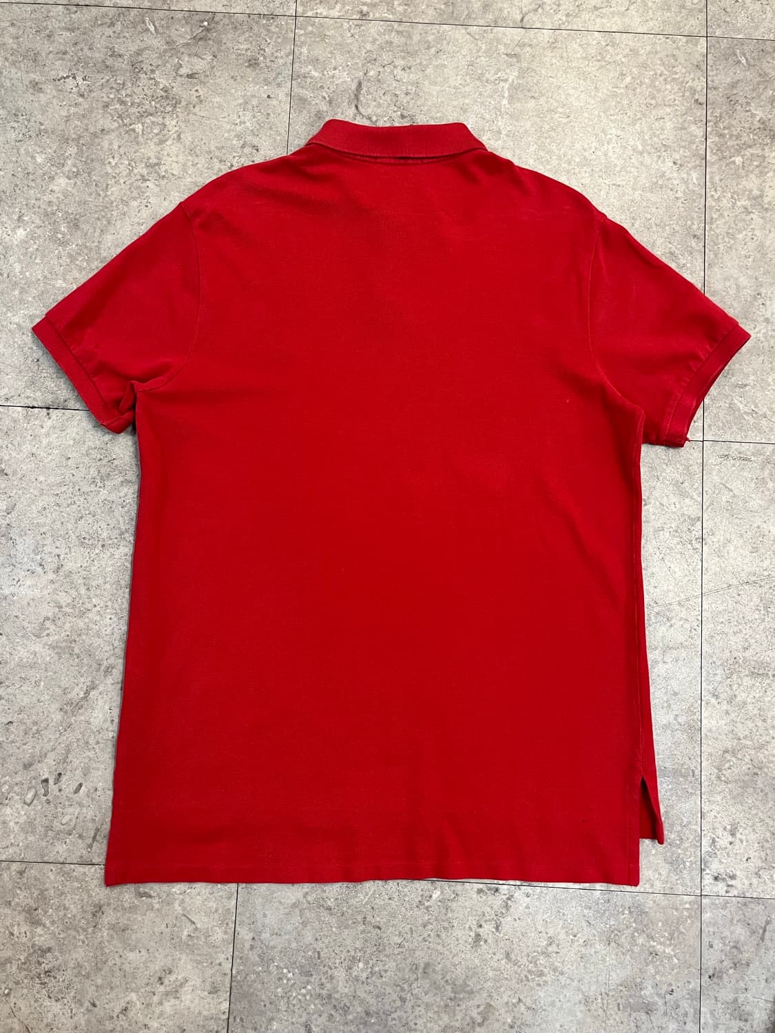 폴로 랄프로렌 반팔 카라티 레드 L #csz4047 상품이미지7
