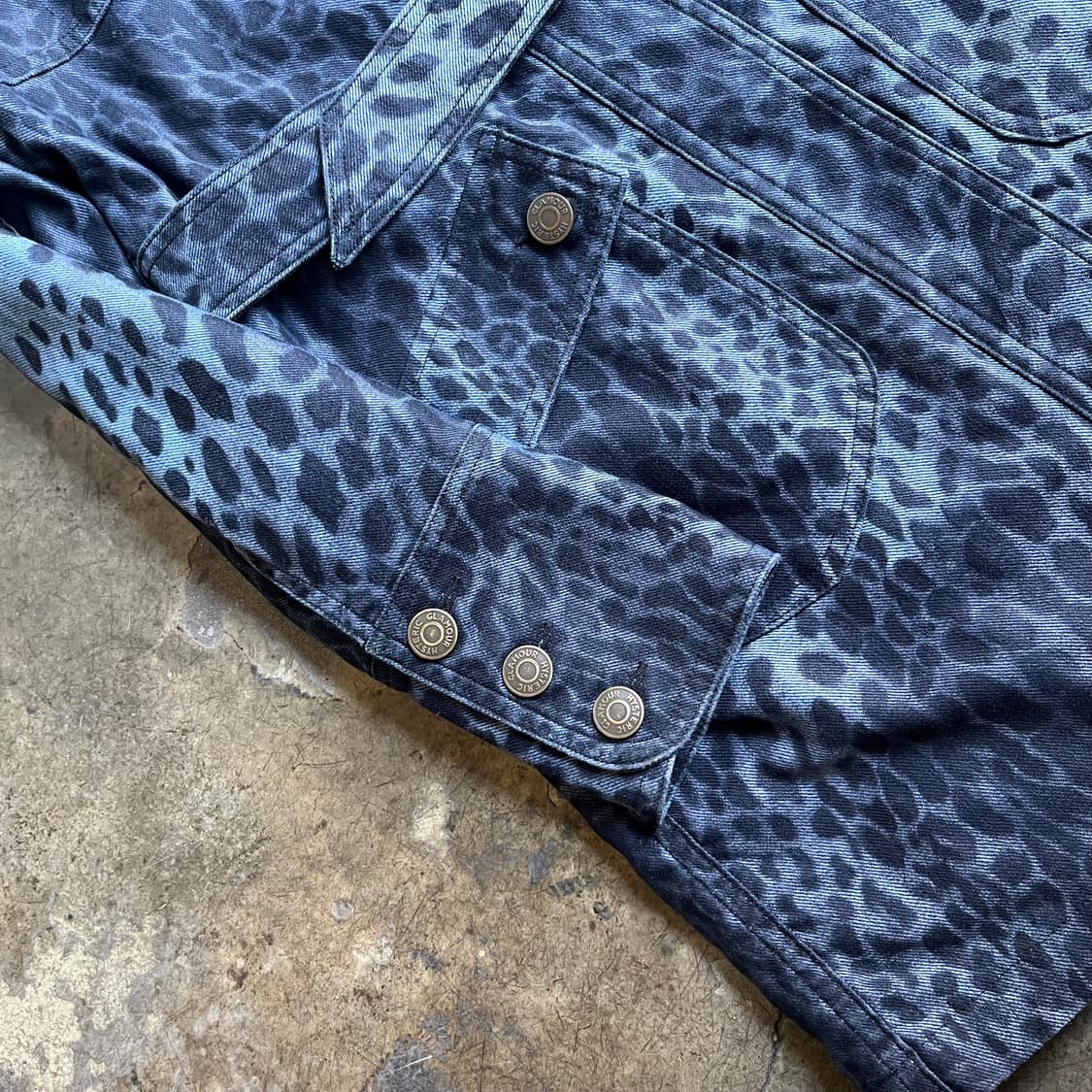 히스테릭글래머 레오파드 미디 코트 상품이미지5