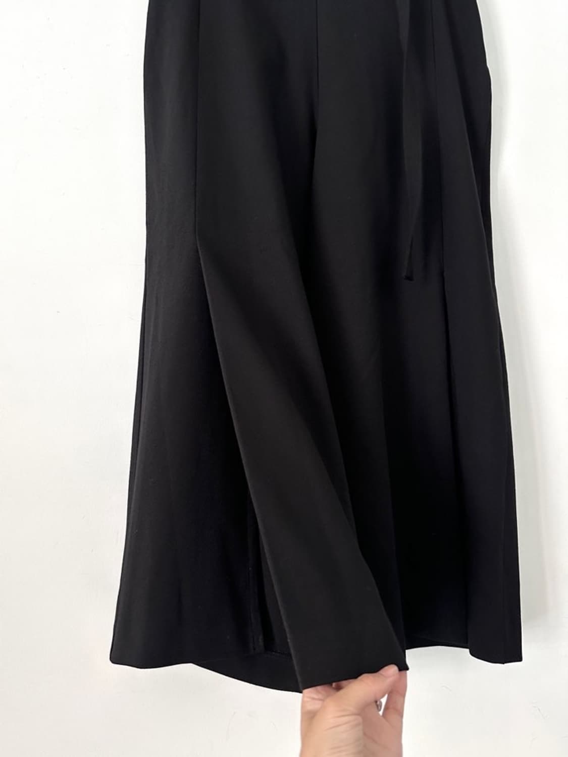 Side hole strap pants / black 상품이미지6