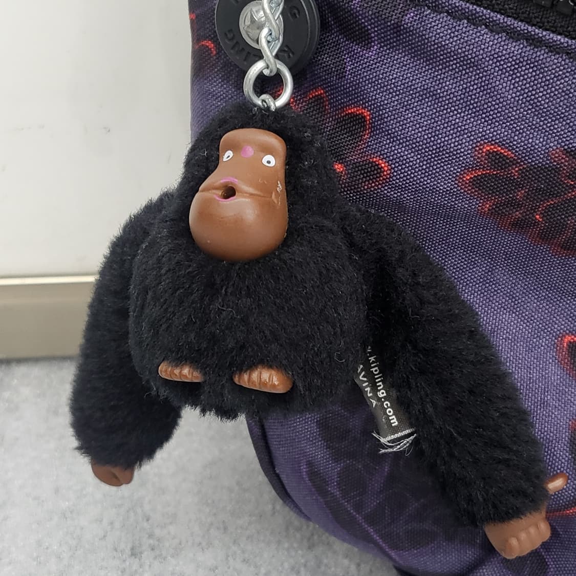 키플링 정품 크로스백 퍼플 꽃무니 30x23 상품이미지3