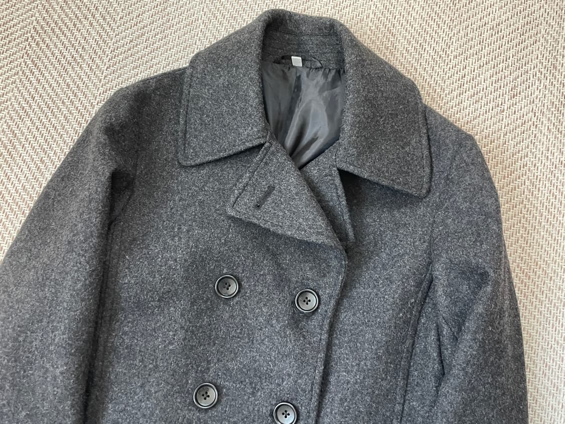 빈티지 그레이 피코트  J03666 상품이미지3