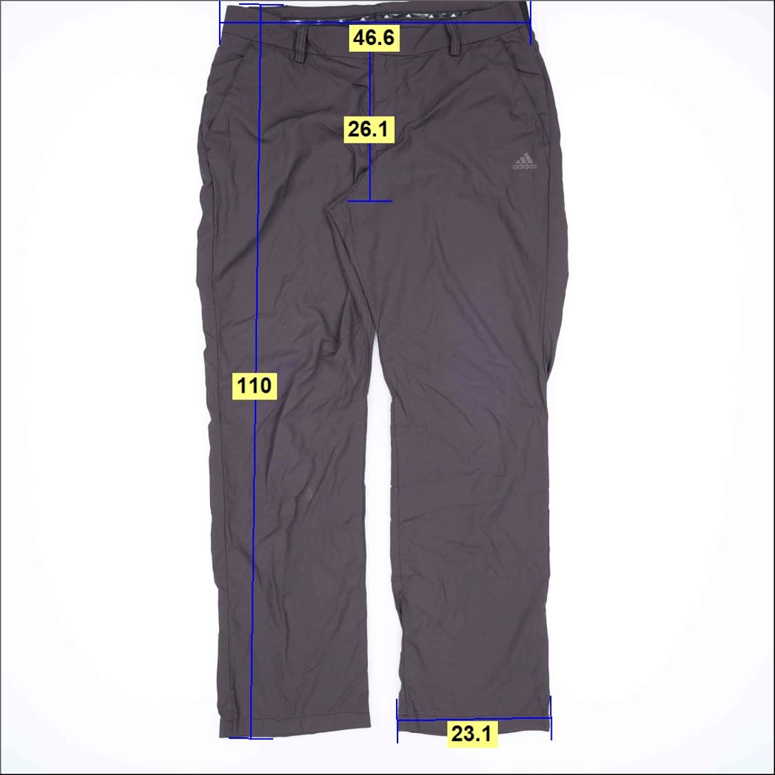 실측확인 아디다스 골프 팬츠(얇음) 0420H1 상품이미지7