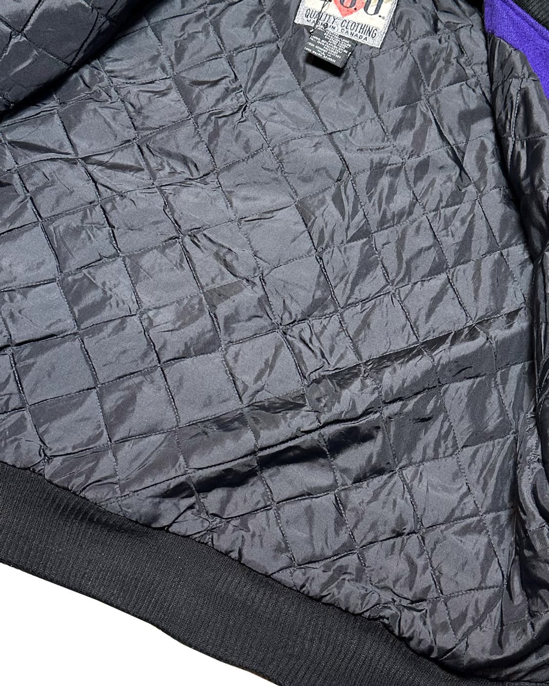 90s I.O.U Collection 리얼 레더 울 바시티 자켓 상품이미지9