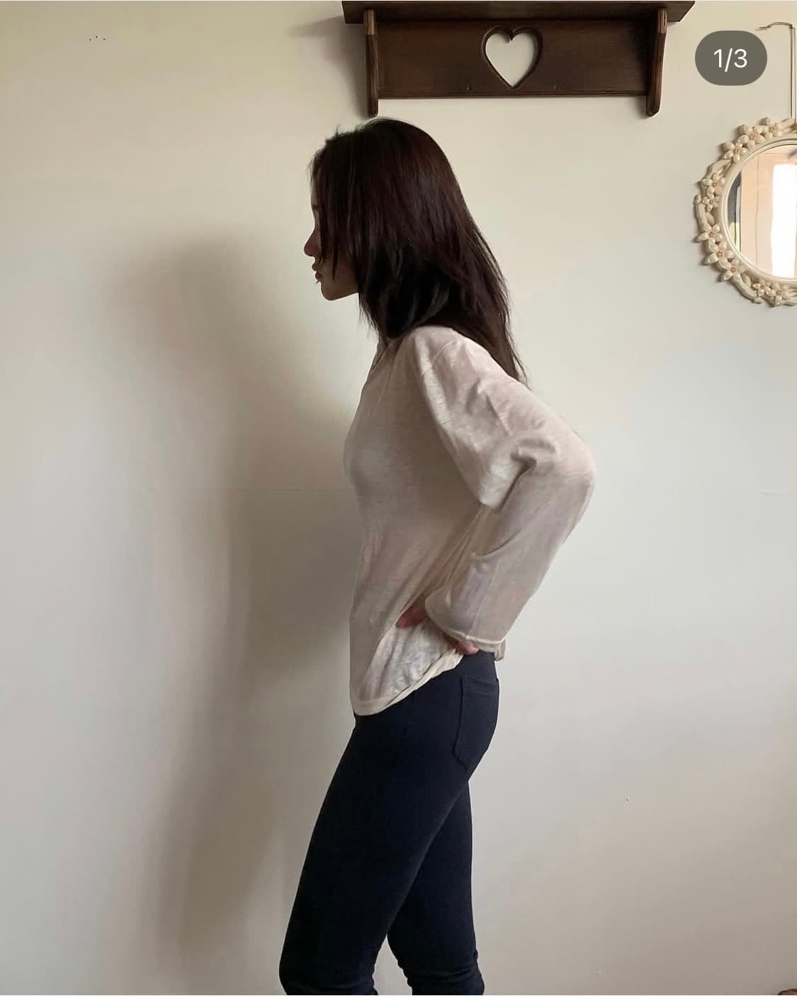 쉬이즈큐트 퓨어보트넥티 아이보리 상품이미지1