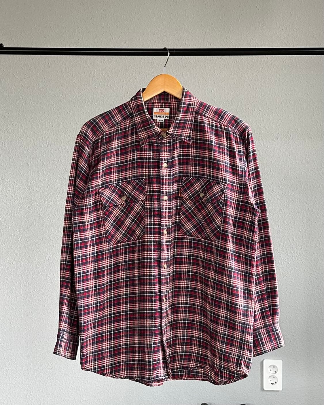 [M]리바이스 Levi's 오렌지탭 플란넬 셔츠 상품이미지1
