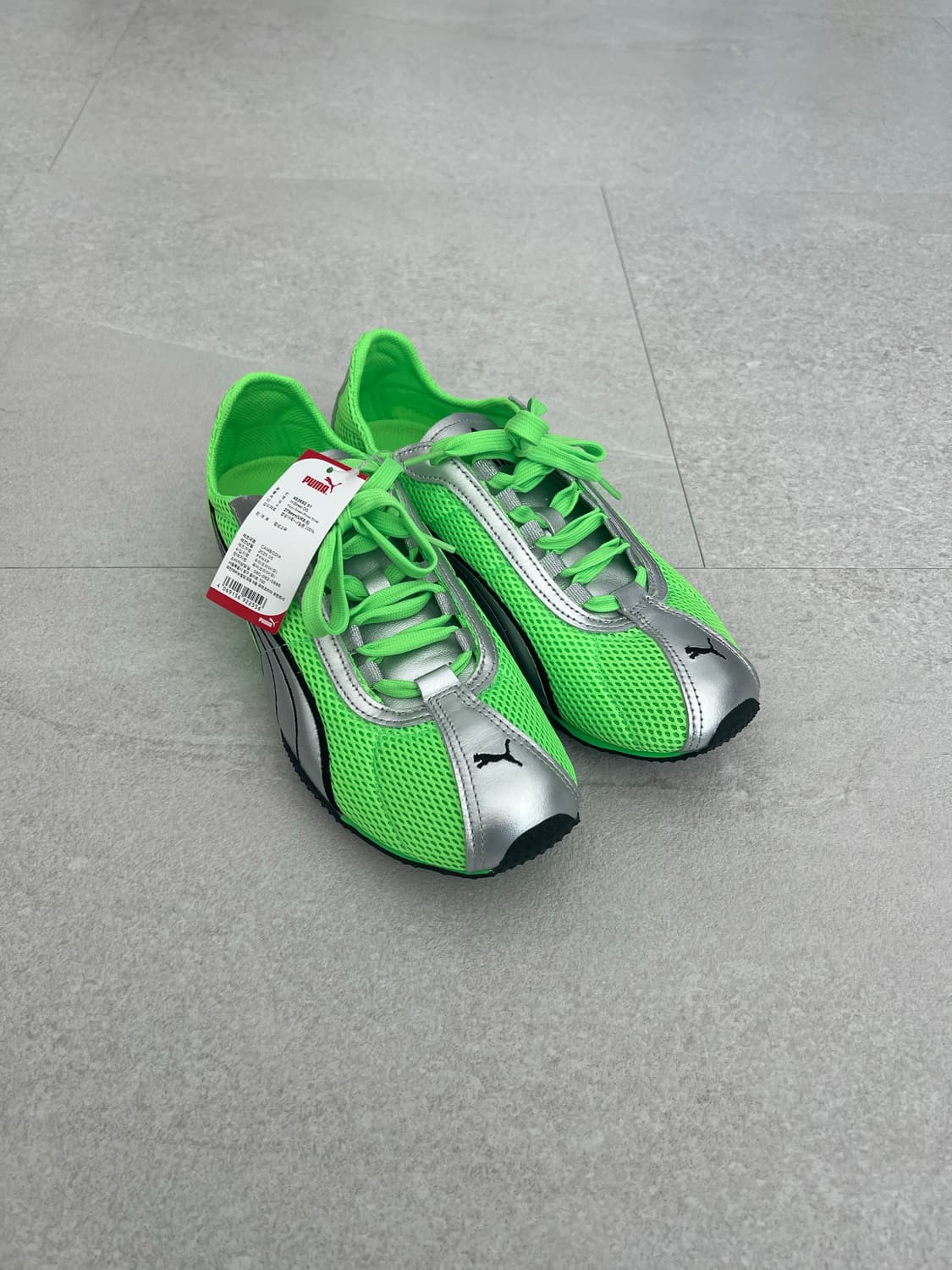 퓨마 h-street 형광그린 새상품 상품이미지2