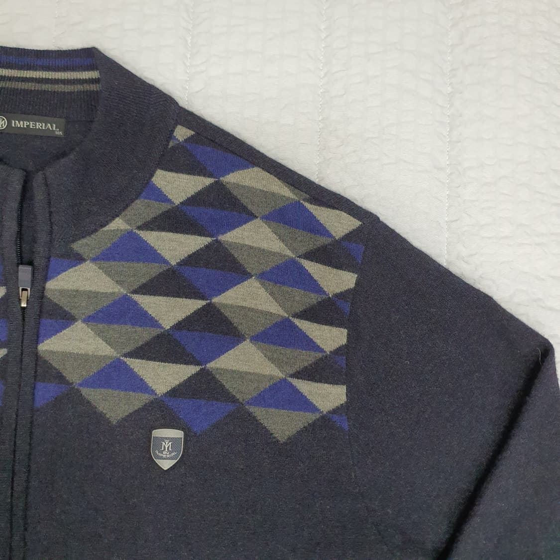 임페리얼 울100 집업 가디건 남자105 상품이미지3