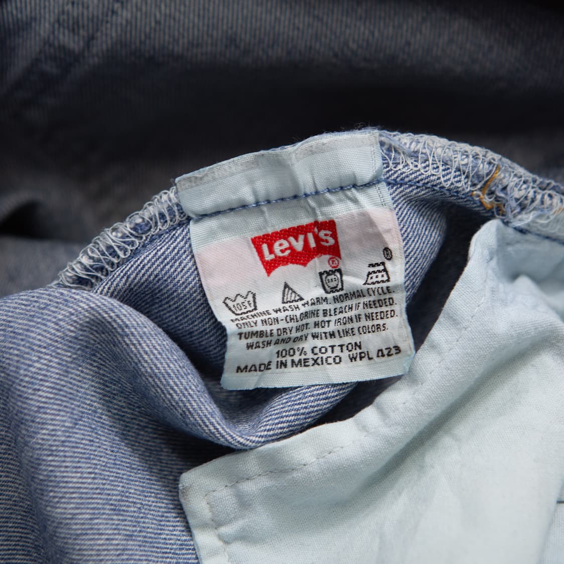 90s 리바이스 501 스트레이트 핏 데님 팬츠 34 상품이미지9