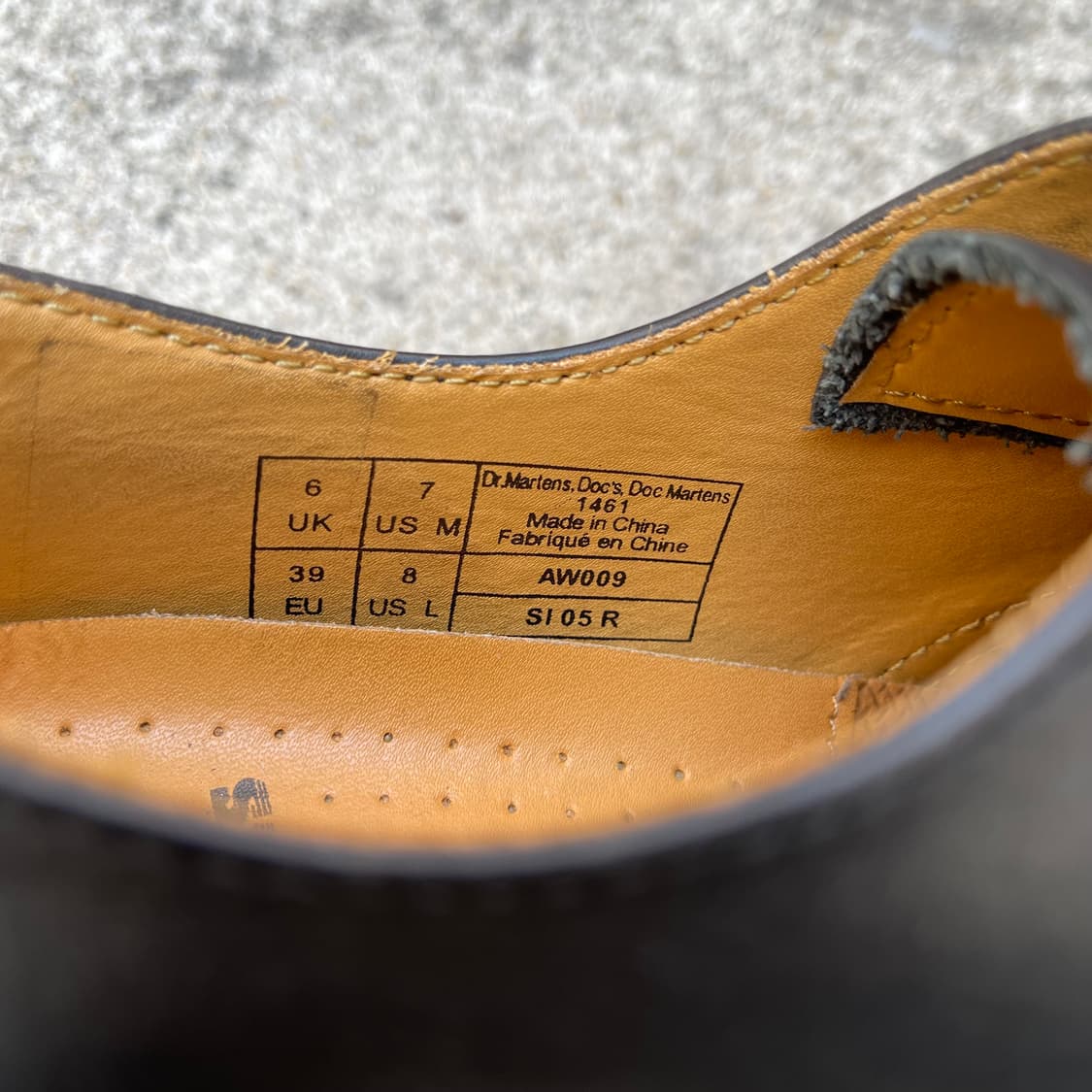 [6UK] 닥터마틴 1461 나파 3홀 남여 (250~255) 상품이미지8