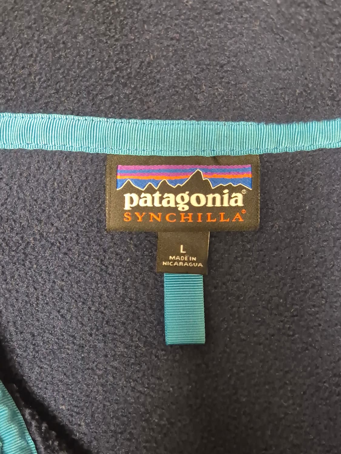 15s 파타고니아 신칠라 투톤 네이비/레드 상품이미지3