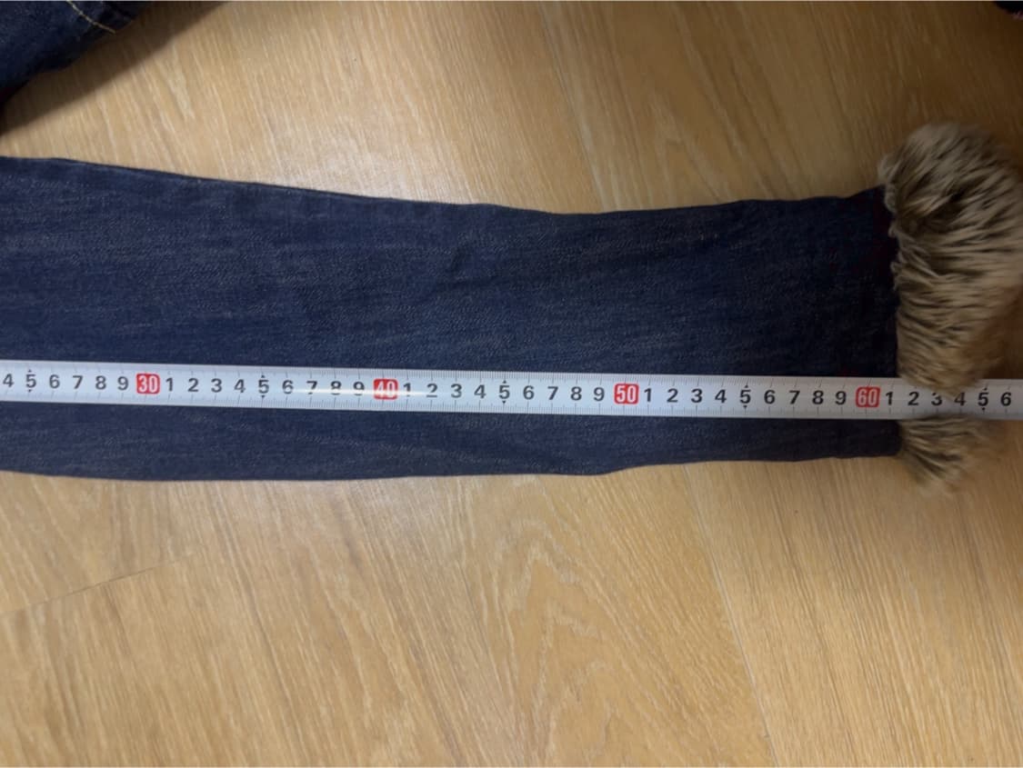 데님 퍼 자켓  상품이미지7