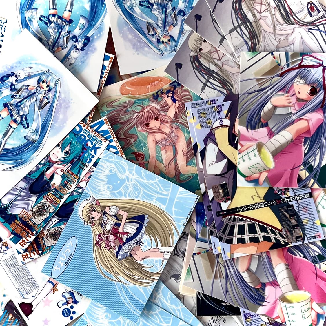 미소녀&슈가슈가룬 마감용 스티커 2종 상품이미지3