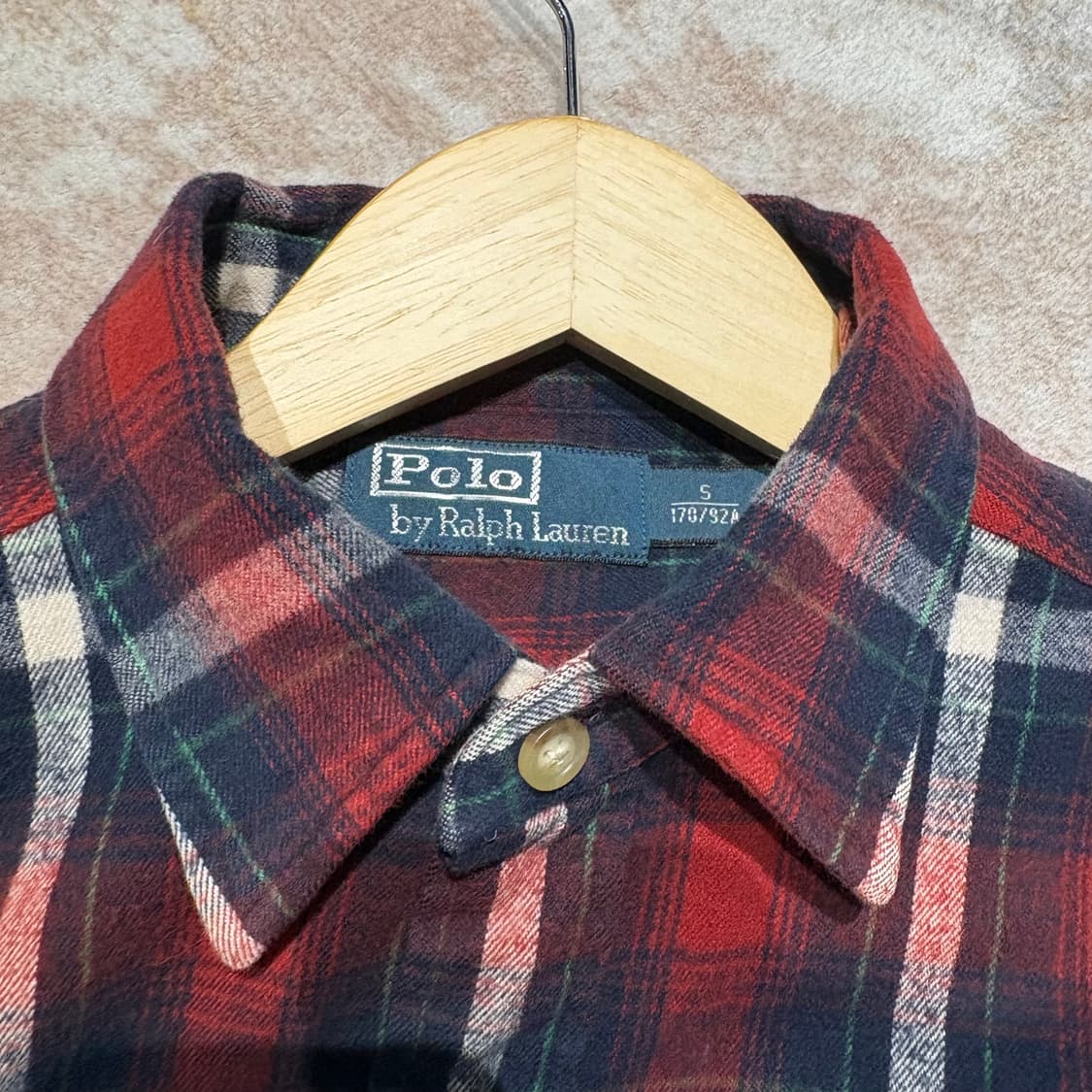 폴로 랄프로렌 빈티지 체크셔츠 상품이미지3